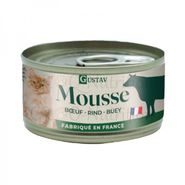 mousse chat boeuf