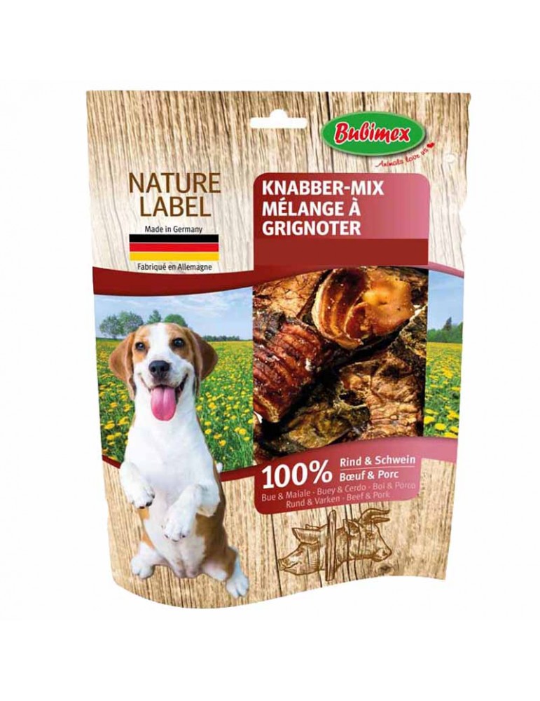 Assortiment de viande séchées pour chien bubimex nature label
