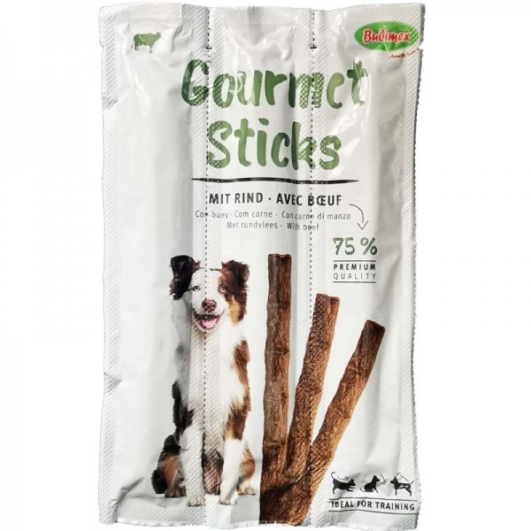 Gourmet sticks bubimex bâtonnets bœuf pour chien